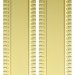 Ручка для раздвижных дверей SH.CL152.010 (SH010/CL) GOLD-24 золото 24К 