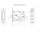 Петля универсальная IN4400U AB (4BB 100x75x2,5) бронза 