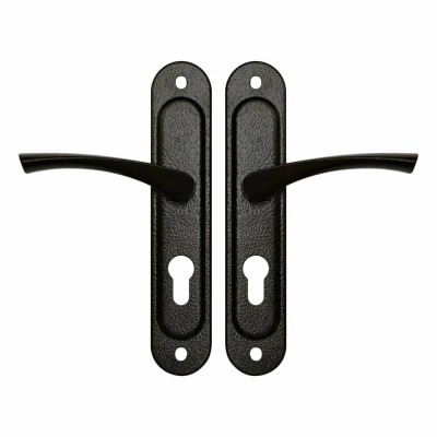 Ручка дверная на планке РФ1-55.17 (черный)