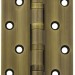 Петля универсальная IN4500UC WAB (500-C4) 100x75x3 мат. бронза Box 