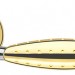 Ручка раздельная Dorado LD32-1GP/CP-2 золото/хром 