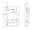 Корпус врезного замка ЗВ4.011