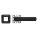 Ручка раздельная K.MD50.COMBO 140mm BL-24 черный 