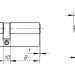 Цилиндровый механизм (AX200/80) AX2000Key80 (35+10+35) CP хром 