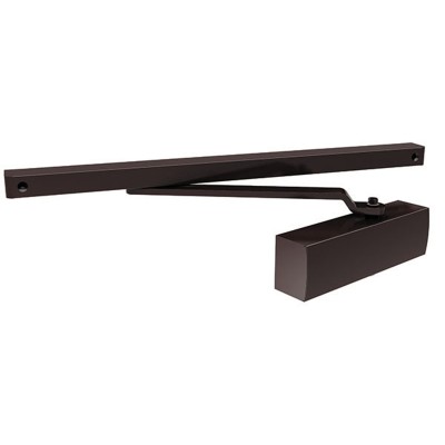 Доводчик дверной со скользящей тягой DCSLIDER45 BR (коричневый) 