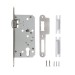 Замок врезной DD.INOX/C-55.72/R с роликовой защелкой (лиц.планка 20 мм) 
