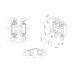 Петля скрытой установки U3D5045.VPG BL черный TECH 