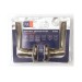 Ручка защелка DK610/BL AB-BK (фик.) бронза 