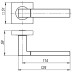 Ручка раздельная K.JK51.FUSION (FUSION JK) BL-24 черный