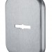 Декоративная Квадратная накладка на сувальдный замок PS-DEC SQ (ATC Protector 1) SC-14 Матовый хром 