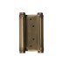 Пружинная двусторонняя (барная) петля DSH5 (125х86х1,5) INOX 201 AB бронза (блистер)