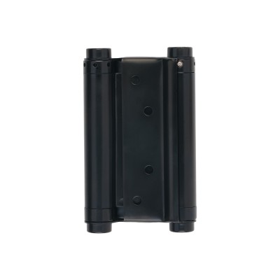 Пружинная двусторонняя (барная) петля DSH5 (125х86х1,5) INOX 201 BL черный (блистер)