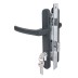 Корпус Ajax (Аякс) цилиндровый в комплекте с ручкой KIT GATE-2085/24 RAL 7016 антрацит