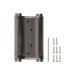 Пружинная двусторонняя (барная) петля DSH5 (125х86х1,5) INOX 201 SN мат. никель (блистер) 