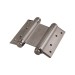 Пружинная двусторонняя (барная) петля DSH5 (125х86х1,5) INOX 201 SN мат. никель (блистер) 