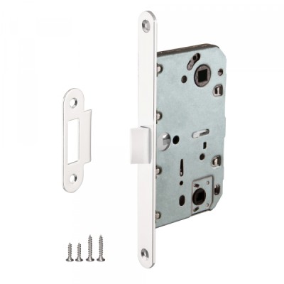 Защелка врезная LM/PL96WC-50/BL WH (белый)