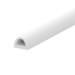 Уплотнитель самоклеящийся ADH/D-21x15mm, WHITE белый 50m 