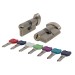 Цилиндровый механизм MaxPro7002Knob65mm(30+10+25) SN никель 7key с вертушкой 