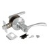 Ручка защелка DK610 CP-BK (6010 CP-B) (фик.) хром