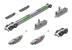 Комплект для раздвижных дверей SLD.Scope.SET3.soft close+roller/80