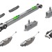 Комплект для раздвижных дверей SLD.Scope.SET3.soft close+roller/80 