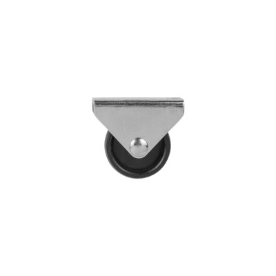 Опора колесная прямоходная WL/R-30P/20 kg BL пластик черный