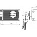 Доводчик дверной SDC2020 (SD-2020) BL 25-45 кг (черный) 