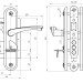 Доводчик дверной SDC2040 BL 55-80 кг (черный) 