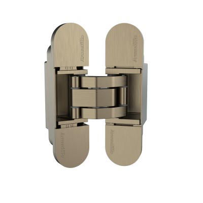 Петля скрытой установки U3D6002.TG AB бронза