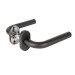 Ручка раздельная R.DSS201-0201P/19 INOX 201 BLACK (овальное основание) 