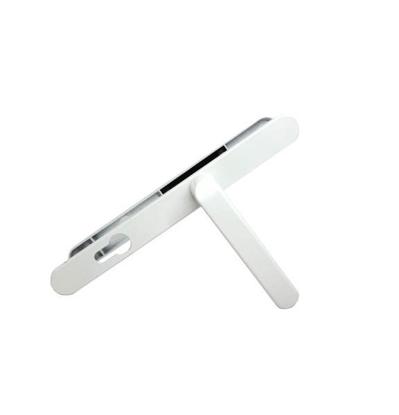 Ручка дверная на планке РФ1-85.25 (85 мм) белый 
