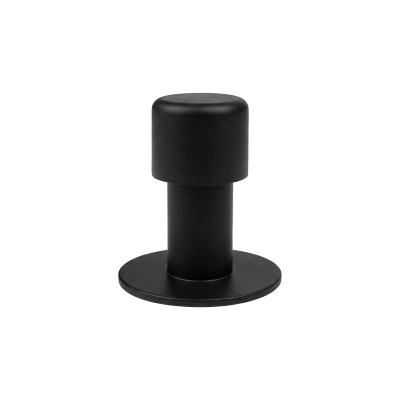 Упор дверной настенный DFIX/W50 INOX BL-24 черный