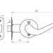Корпус замка MAGN5300-M-C (5300-M-C) GR графит 