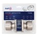 Ручка защелка DK772/BL SN-ET (кл./фик.) никель 