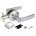 Ручка защелка DK626 CP-BK (6026 CP-B) (фик.) хром