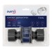 Ручка защелка DK772/BL BL-PS (без фик.)черный 