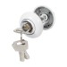 Ручка поворотная с фиксацией ключом BK6.FIX.JR WH-19 белый 