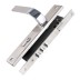 Замок цилиндровый с ручкой LOCKSET90.ORION.4585-3 (KIT P90 4585/3 ORION) SN/CP мат.никель/хром