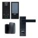 Электронный замок Sanyo D600 Usmart Go DM70 с WiFi, с видеодомофоном, черный 