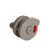 Ручка поворотная BK6.WC.CABIN PVC GREY серый 