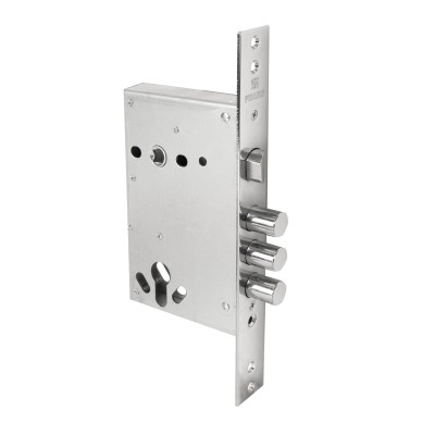 Корпус врезного замка полуавтоматический с защёлкой MDV32.21/C-60.85.3R16 S/A