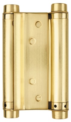 Петля пружинная двусторонняя BH586SS (125*86*1.5) SG (DAS SS 201-5") мат. золото