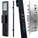Электронный замок Sanyo D501 Tuya DM70 с WiFi, ручка скоба 1800 мм, черный 