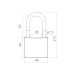 Ручка поворотная BK6.WC.CABIN PVC WH белый 