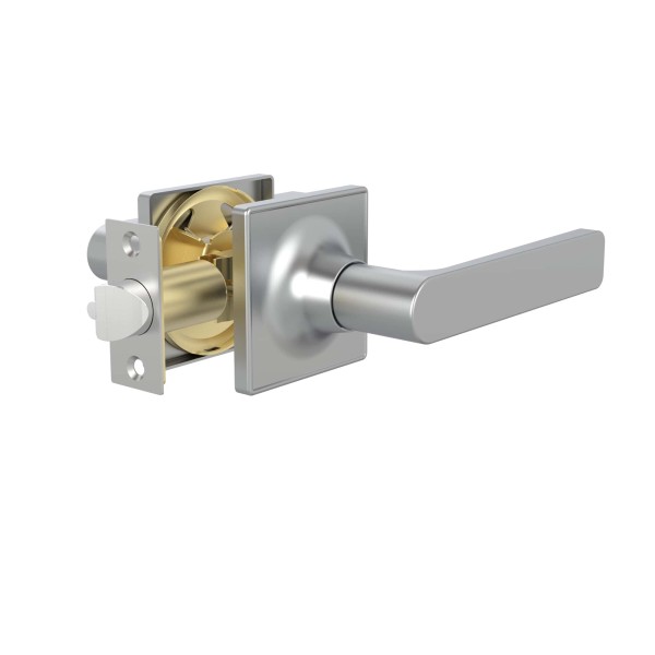 Ручка защелка DK710/BL CP-PS (без фик.)хром 