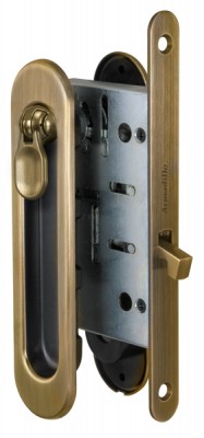 Набор для раздвижных дверей SH011-BK WAB-11 Матовая бронза