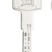 Цилиндровый механизм с вертушкой 164 BM/80 (35+10+35) mm латунь 5 кл. 