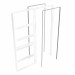 Комплект для обрамления пенала SLD.Comfort-PENAL frame 900/2300 AL 