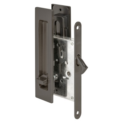 Защелка с ручками для раздвижных дверей SH.SLQ152.011 (Soft LINE SLQ-011) GR графит 