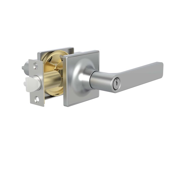 Ручка защелка DK710/BL CP-ET (кл./фик.) хром 